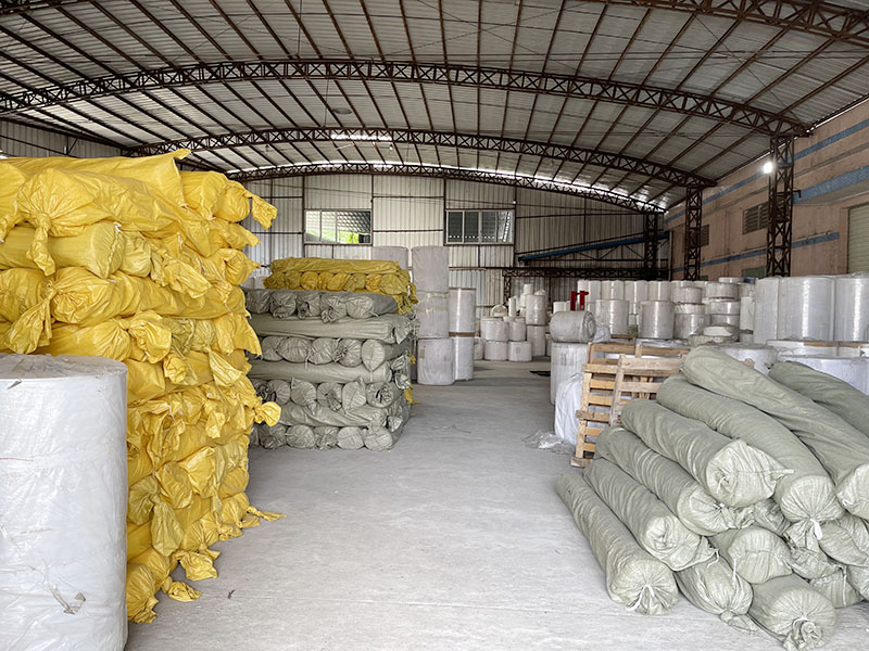 防静电卷轴布生产仓库