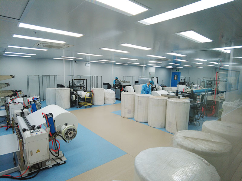 无尘布车间